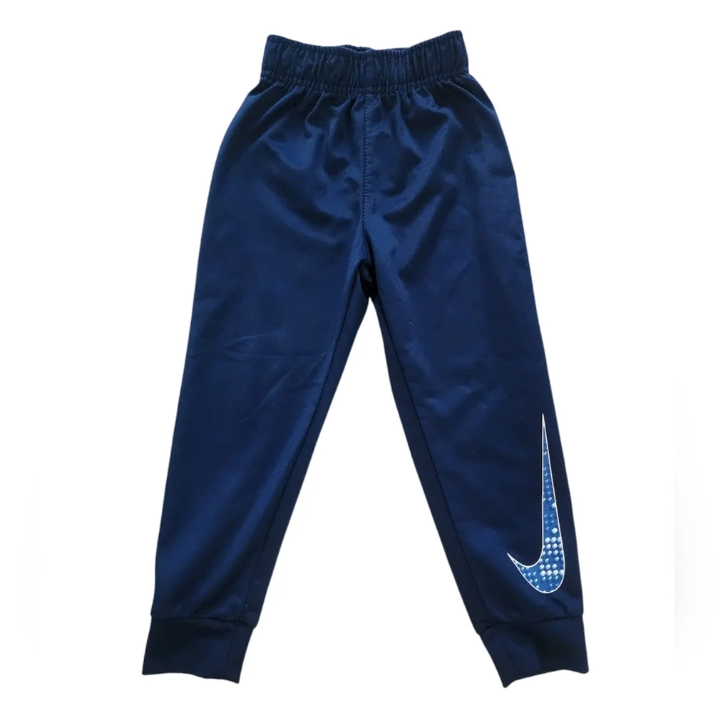 Nike Boys Blue Zip-Up Tracksuit Set - Size 4T - Picture 4 of 6